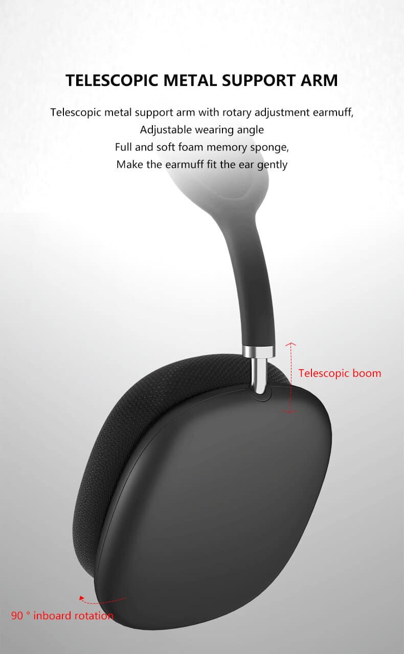 P9 Pro Max Wireless Headphones With Mic Noise Canceling Stereo Hi-Fi Gaming Headset 11 Pro-max-headphone-1