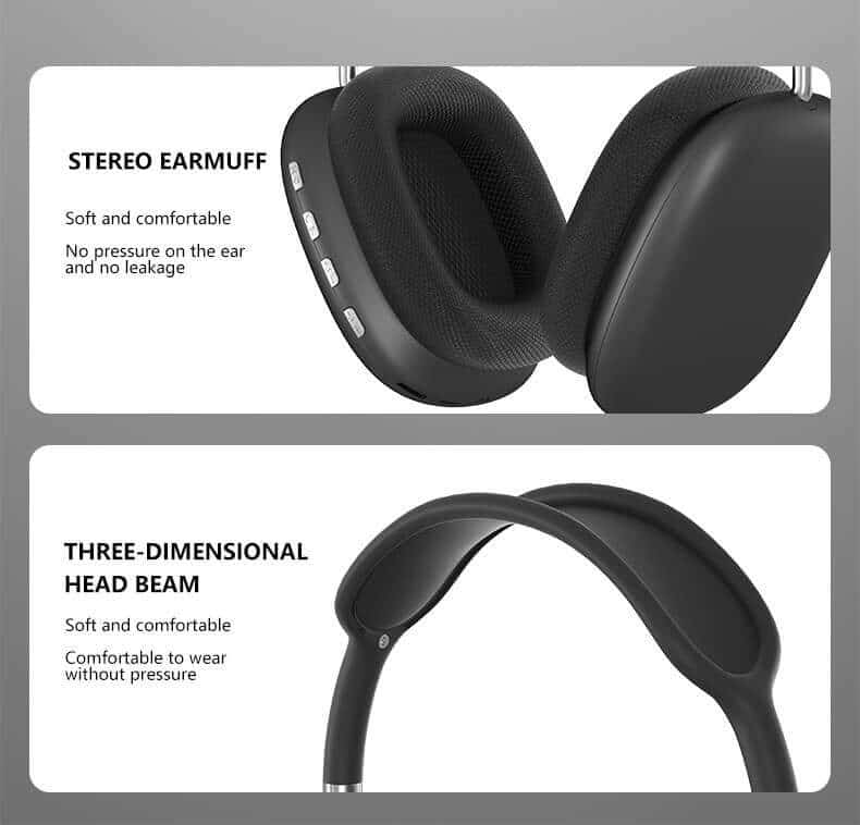 P9 Pro Max Wireless Headphones With Mic Noise Canceling Stereo Hi-Fi Gaming Headset 4 Pro-max-headphone-8