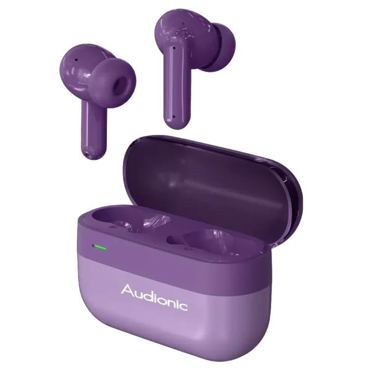 Audionic Airbud 430 Wireless Earbuds 35 Hours And Gaming Mode audionic-airbud-430-purple