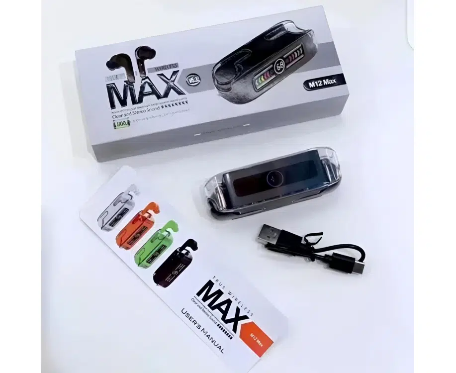 M12 Max Tws Gaming Earbud 3 M12 Max tws Gaming Earbud