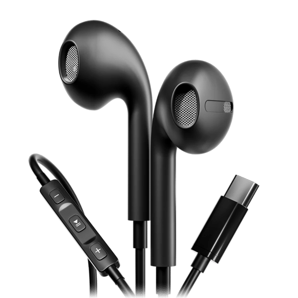 Ronin R-5 Type-C Handsfree - Crystal Clear Sound Earphones