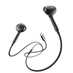 Ronin R-5 Type-C Handsfree - earphone close-up view Ronin R-5 Type-C Handsfree - earphone close-up view