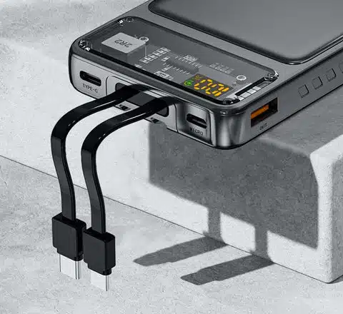 25W Space Speed Pd + Qc 3.0 Power Bank 10000 Mah (Sp-074) 3 space-speed-powerbank-10000mah-6
