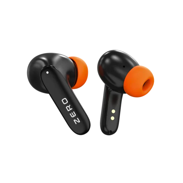 Wave Pro Earbuds-orange-black-1