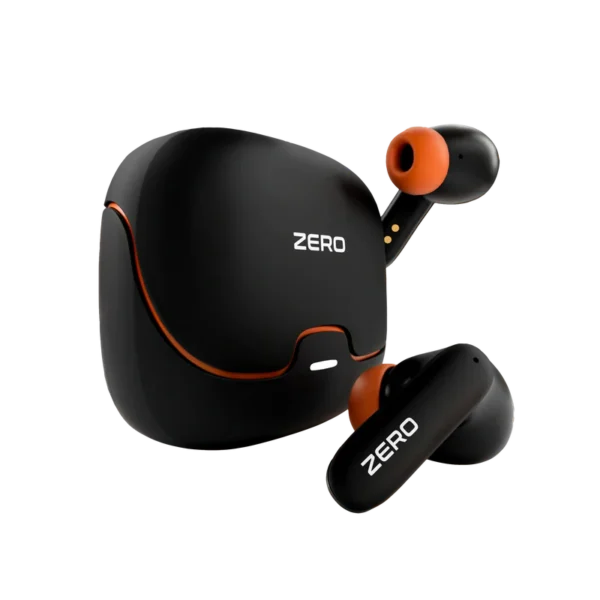 Wave Pro Earbuds-orange-black-2