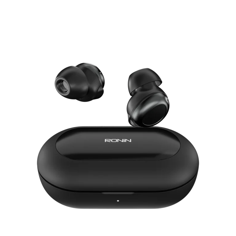 Mist Ronin R- 7055 Tiny Wireless Earbuds R-7055Black03