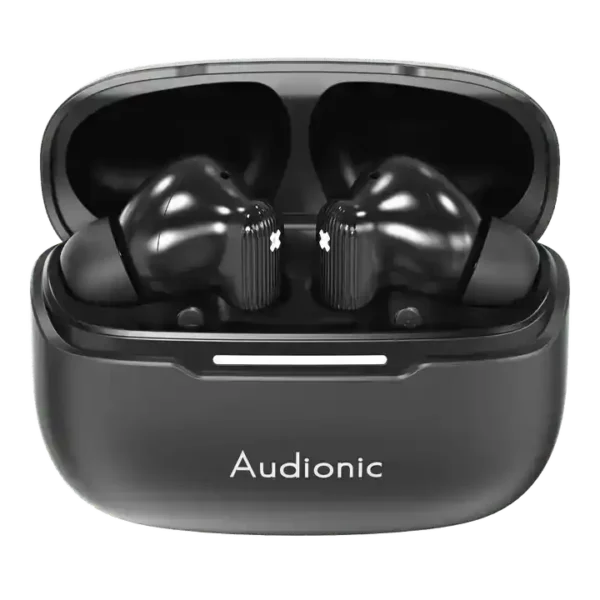 Audionic Trance Airbud 850 Hexa Mic ANC wireless earbuds in Obsidian Black