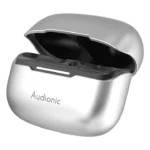 Audionic Trance Airbud 850 Smoky Metal earbuds front view