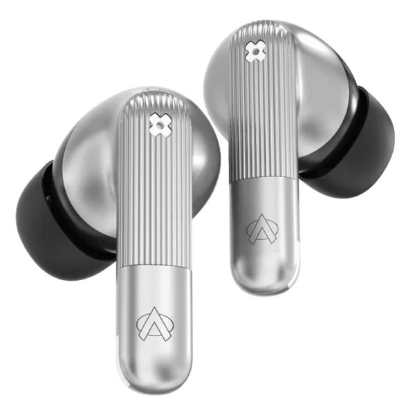Audionic Trance Airbud 850 Smoky Metal earbuds side view