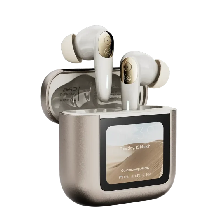 Zero Display Earbuds Anc Ronin_Display_Earbuds_Metallic Beige-2