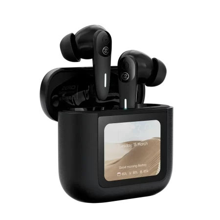 Ronin_Display_Earbuds_Metallic Black_2
