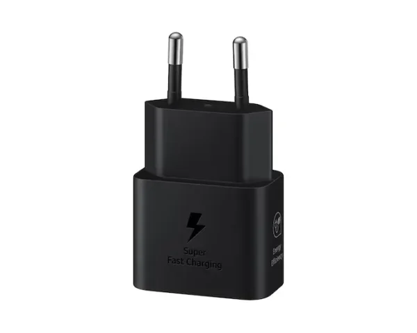 Samsung_2_Pin_25W_Pd_Adapter_Black Samsung 25W PD Power Adapter – 2-Pin Black wall charger with USB-C to USB-C cableSamsung_2_Pin_25W_PD_Adapter_black
