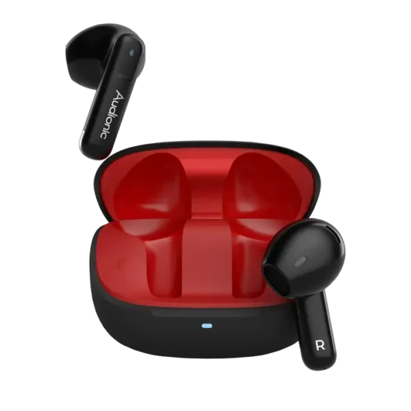 Airbud 730 Enc Wireless Earbuds-Lack Crimson Audionic Airbud 730 ENC Wireless Earbuds-lack crimson