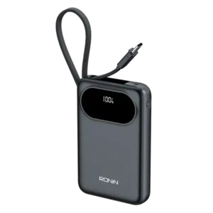 Ronin Pulse 10000 mAh Power Bank-black
