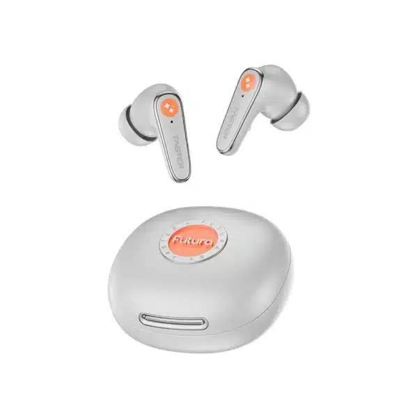 Faster Futura Ai 200 Anc Enc Earbuds-White FASTER FUTURA AI 200 ANC ENC EARBUDS-white