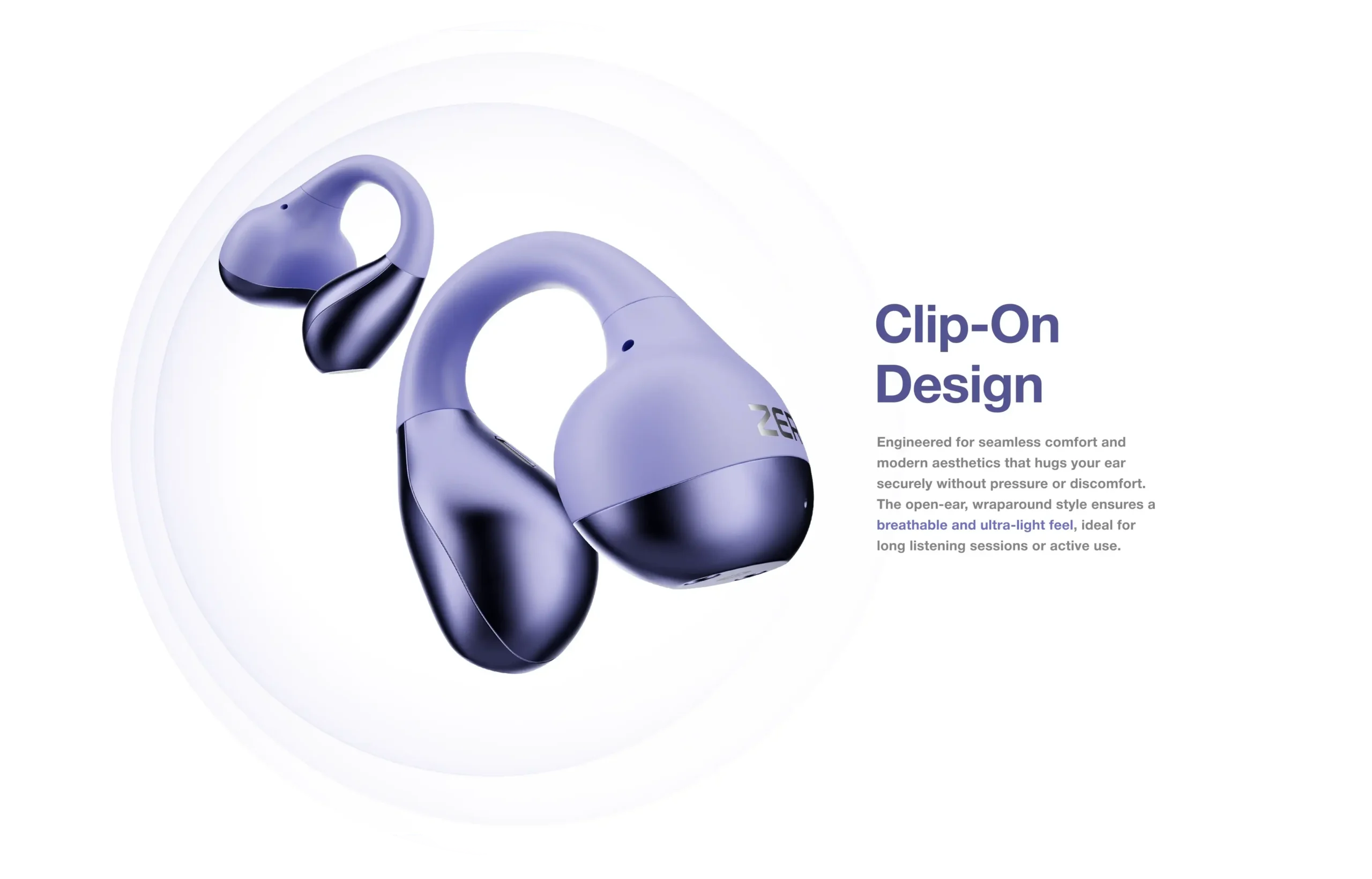 Zero Snap Zbuds Own Open Earbuds 4 Zero Snap Zbuds-4