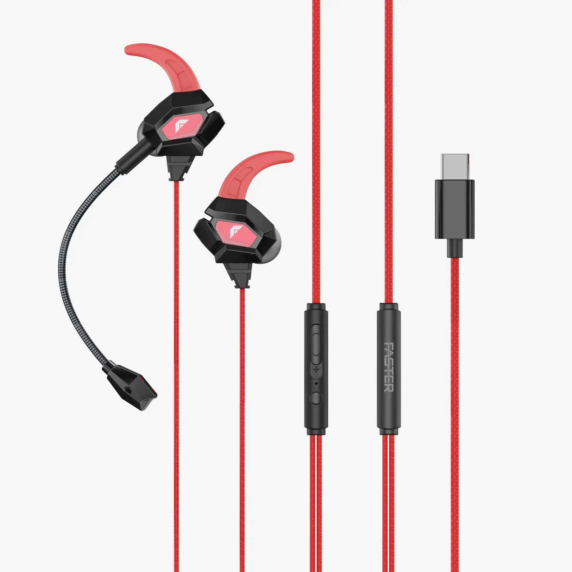 Faster Type C Gaming Handsfree Gh-1C 2 Faster-gaming-handfree-GH-1C-price-in-pakistan
