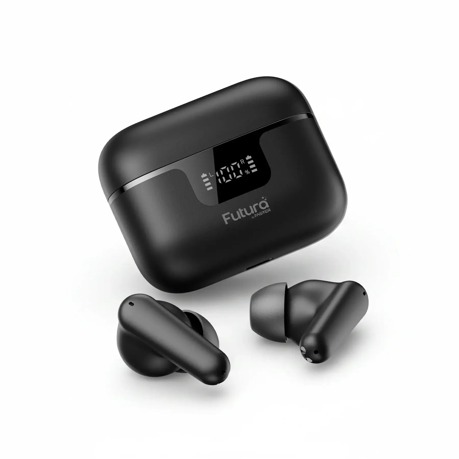 Faster Futura Ai-100 Earbuds Anc 6 Futura-Ai-100-Earbuds-black-2