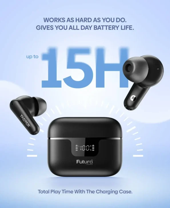 Faster Futura Ai-100 Earbuds Anc 8 Faster Futura Ai-100 Earbuds price