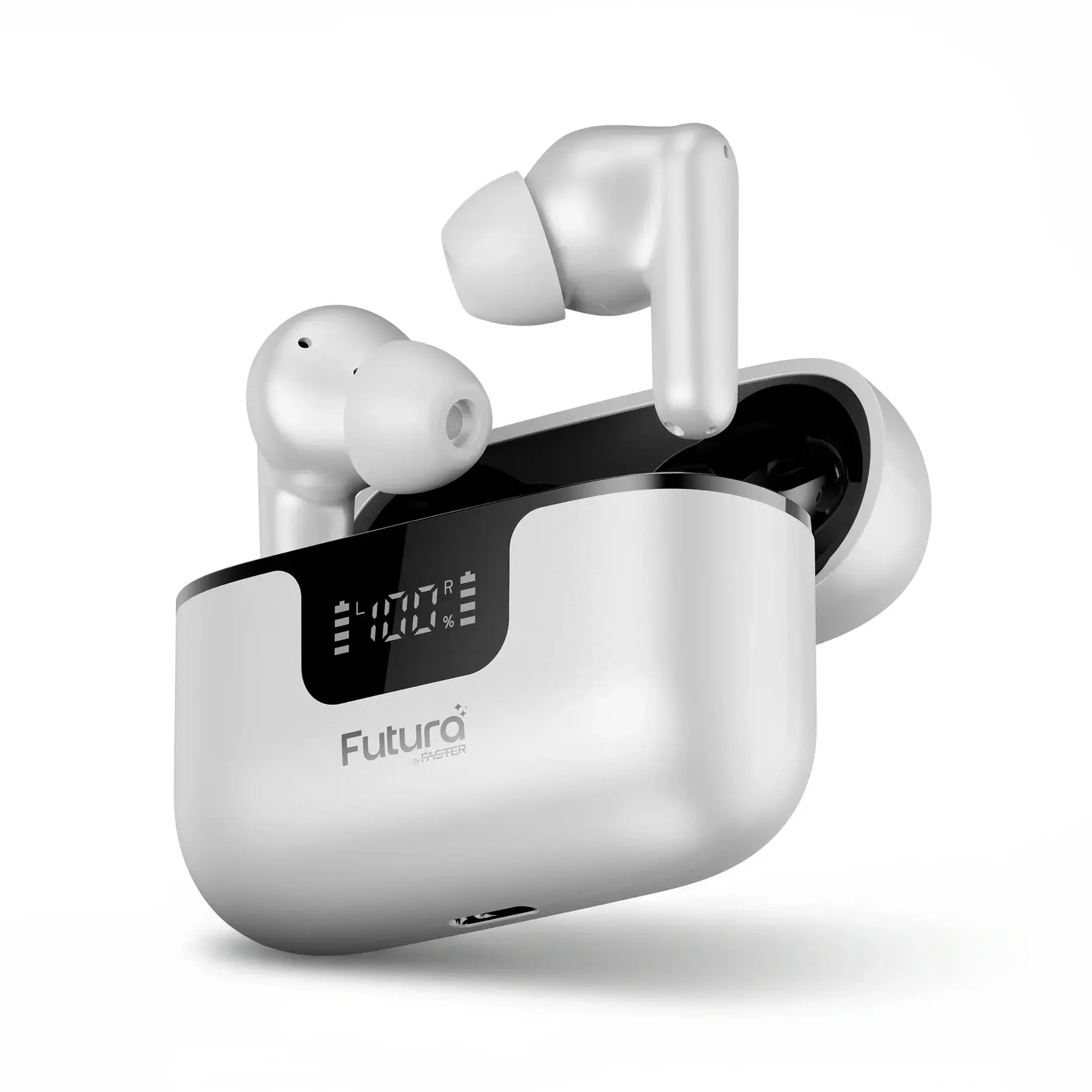 Faster Futura Ai-100 Earbuds Anc 3 Futura-Ai-100-Earbuds-white-2
