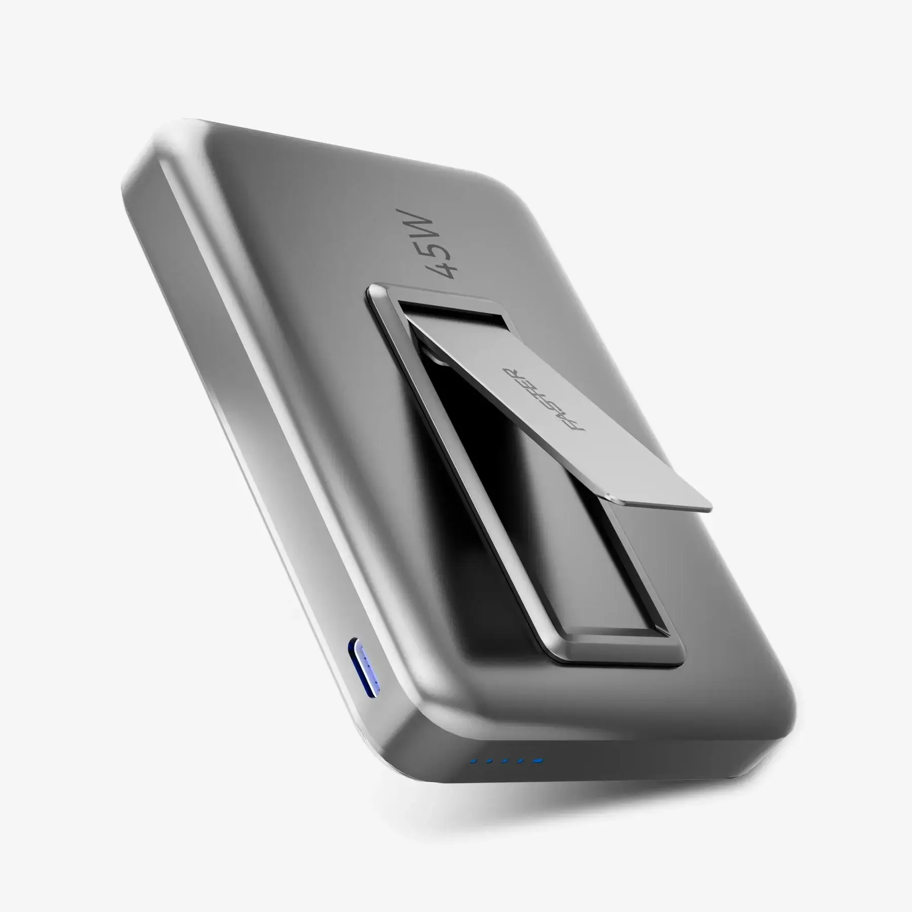 Faster 25W Mag Wireless Power Bank 10,000Mah 4 PowerMagPowerBankMetallicGrey-1