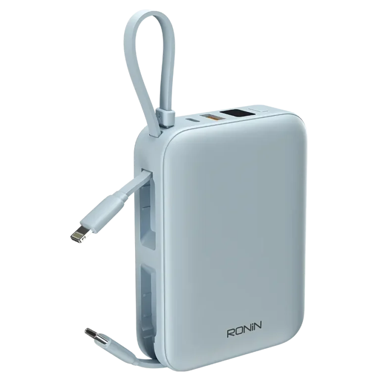 Ronin Aqua R-4070 20000Mah Power Bank Ronin AQUA R-4070 20000mAh Power Bank Light Blue – Buy in Pakistan