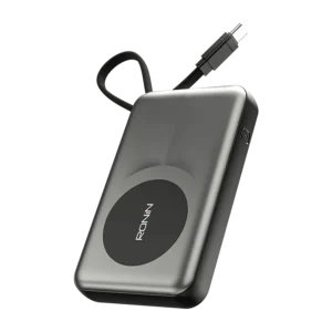 Ronin R-4060 Synergy Power Bank with Digital Display and Matte Finish