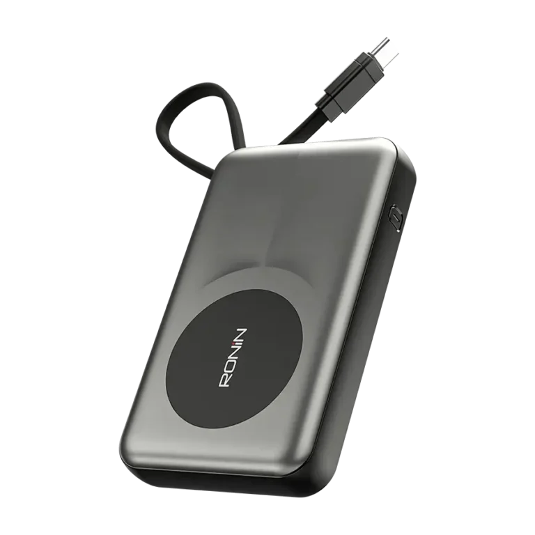 Ronin R-4060 Synergy Power Bank with Digital Display and Matte Finish