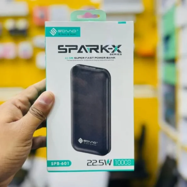 Sovo Spark-X 22.5W 10000Mah Power Bank Spb-601 3 Sovo Spark-X 22.5W-Box