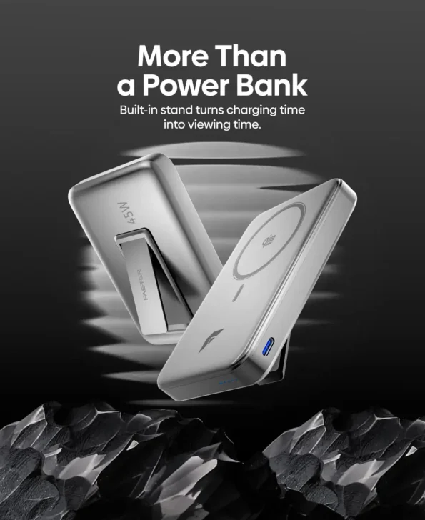 Faster 25W Mag Wireless Power Bank 10,000Mah 6 faster 25w wireless powerbank 2
