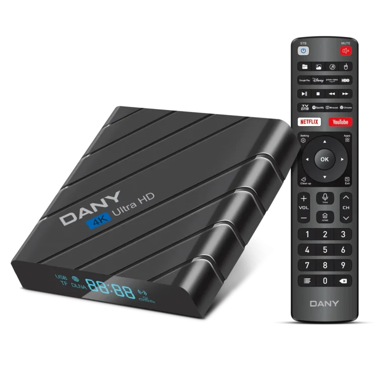 Dany Amaze Ax-550 Android Tv Box 4K Hd Amaze AX-550 Android TV Box