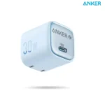 Anker Zolo 30w 2 Pin Mini Charger (A2698J11) blue