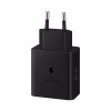 Samsung 60W Power Adapter Black EP-T6010 front view
