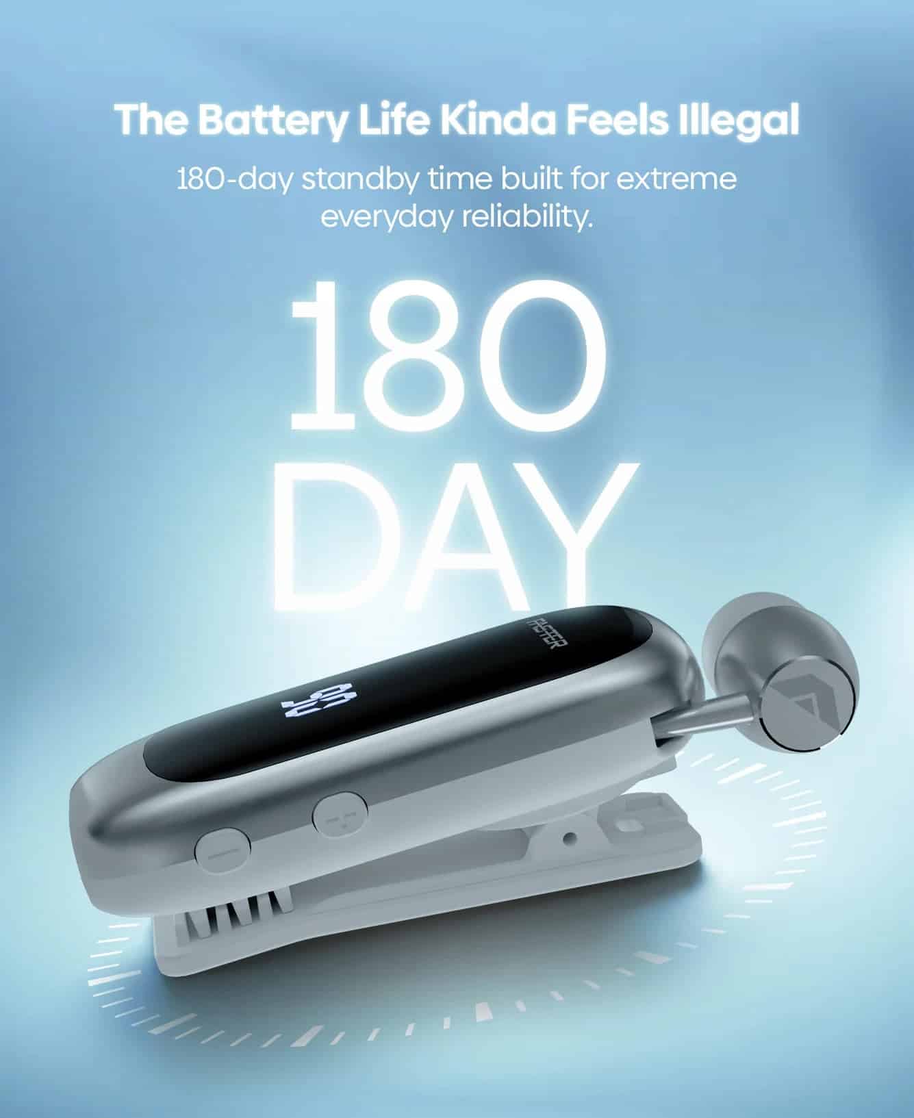 180 day standby time