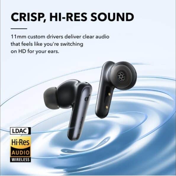 Anker Soundcore Liberty 4 NC Hi-Res sound with 11mm drivers and LDAC support