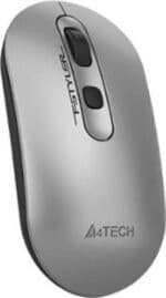 A4Tech FB20S Smoky Grey mouse angled top view