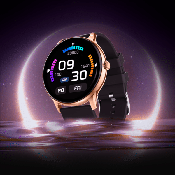 Zero Luna Smartwatch Black Gold
