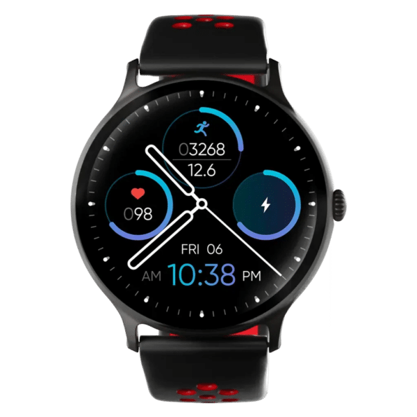 Zero Luna Smartwatch Sporty Red Rings