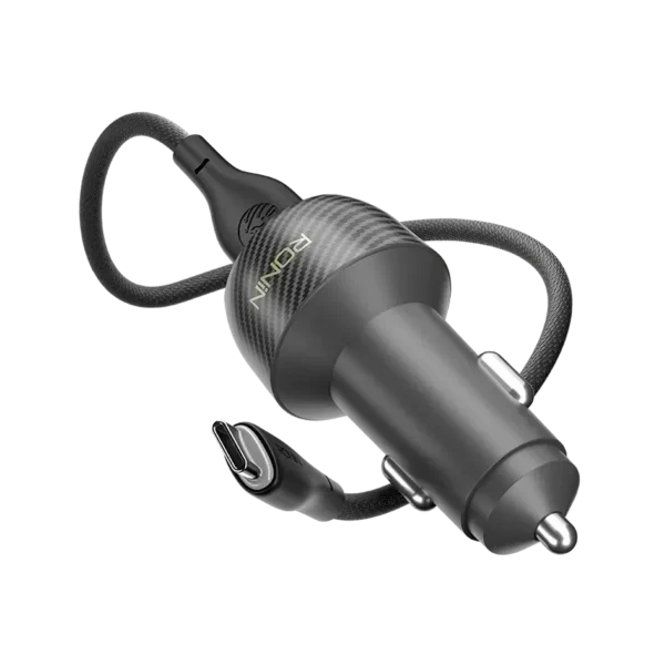 Ronin R-2505 Nos Car Charger Plugged In Car Fast Charging On The Go R-2505 Car Charger