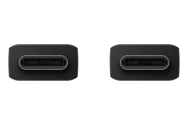 Samsung USB-C to USB-C Cable 5A (1.8m) - Black connector detail