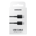 Samsung USB-C to USB-C Cable (1m) - Black detail view