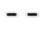 Samsung USB-C to USB-C Cable (1m) - White connector view