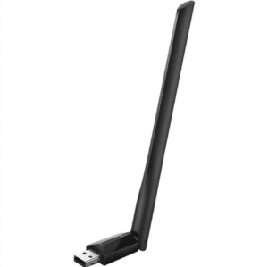 TP-Link Archer T2U Plus AC600 USB WiFi adapter with rotating 5dBi antenna