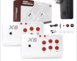 X6 game stick 8K console with 30,000+ built-in games, 64GB storage
