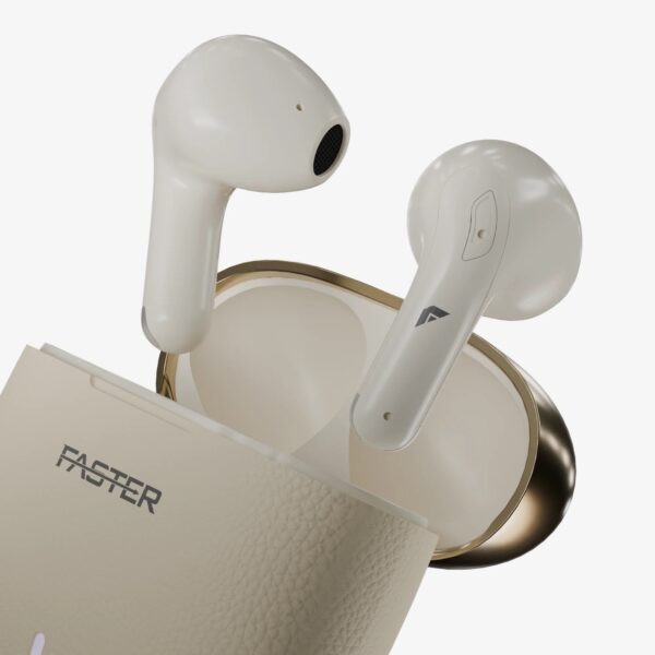 Faster Zora Earbuds Beige
