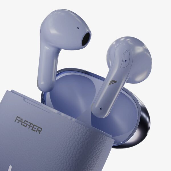 Faster Zora Earbuds Purple