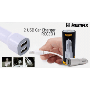Remax Dual Port 2.1A Car charger RCC201