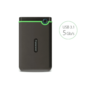 Transcend 1TB StoreJet 25M3S Military Drop Tested USB 3.0 External Hard Drive