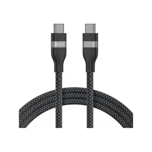 Anker 240w USB-C to USB-C Cable 6ft Upcycled Braided – A82E2H12