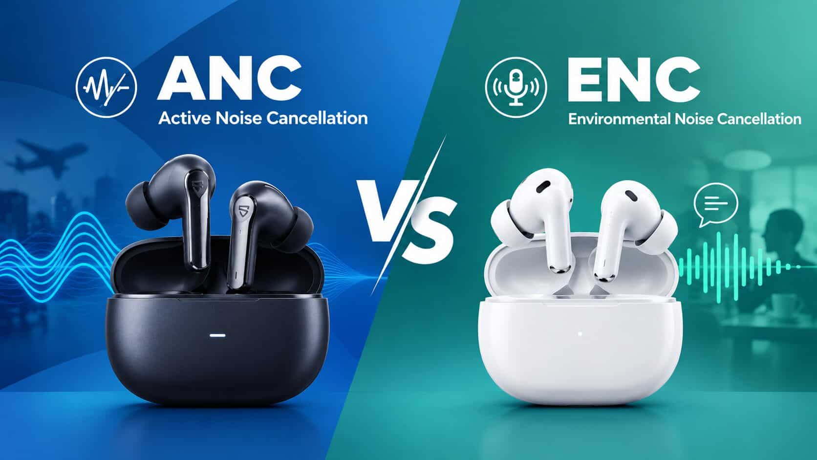 ANC vs ENC Earbuds Comparison